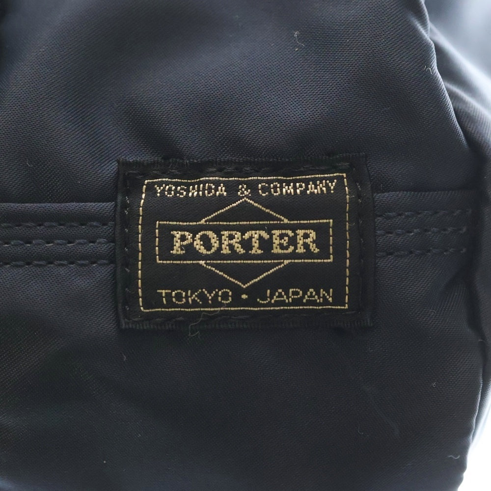 PORTER(ポーター) TANKER タンカー ナイロン ミニボストン ドラムバッグ ネイビー レディース