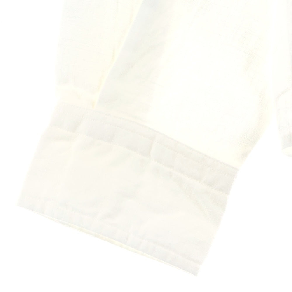 Porter Classic(ポータークラシック) ROLL UP VTG SHIRT ロールアップ ヴィンテージコットン 長袖シャツ ロングスリーブ ホワイト PC-S21-0000-053