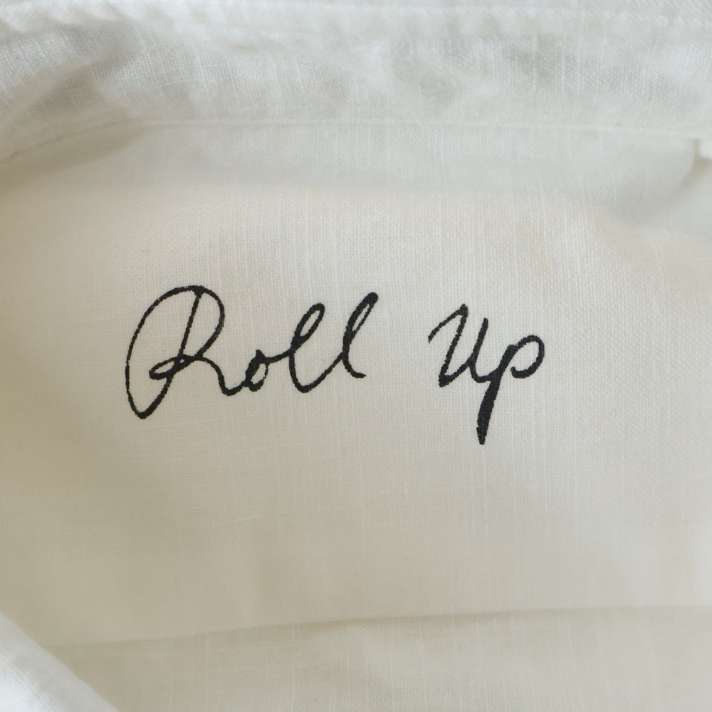 Porter Classic(ポータークラシック) ROLL UP VTG SHIRT ロールアップ ヴィンテージコットン 長袖シャツ ロングスリーブ ホワイト PC-S21-0000-053