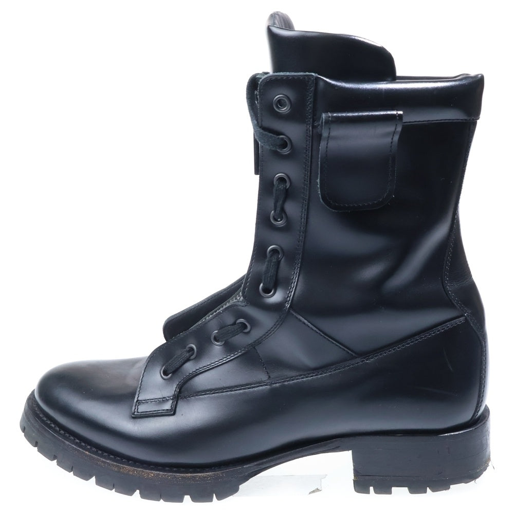 DSQUARED2(ディースクエアード) レザーコンバットブーツ ブラック