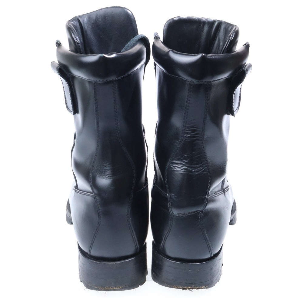 DSQUARED2(ディースクエアード) レザーコンバットブーツ ブラック