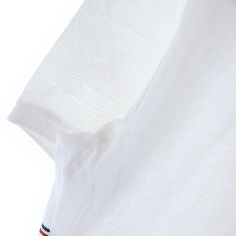 MONCLER(モンクレール) ロゴワッペン 半袖ポロシャツ カットソー B10918317099 ホワイト