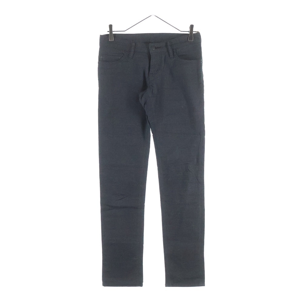 HYSTERIC GLAMOUR(ヒステリックグラマー) ストライプ ボタンフライデニムパンツ レディース ブラック 0194AP02