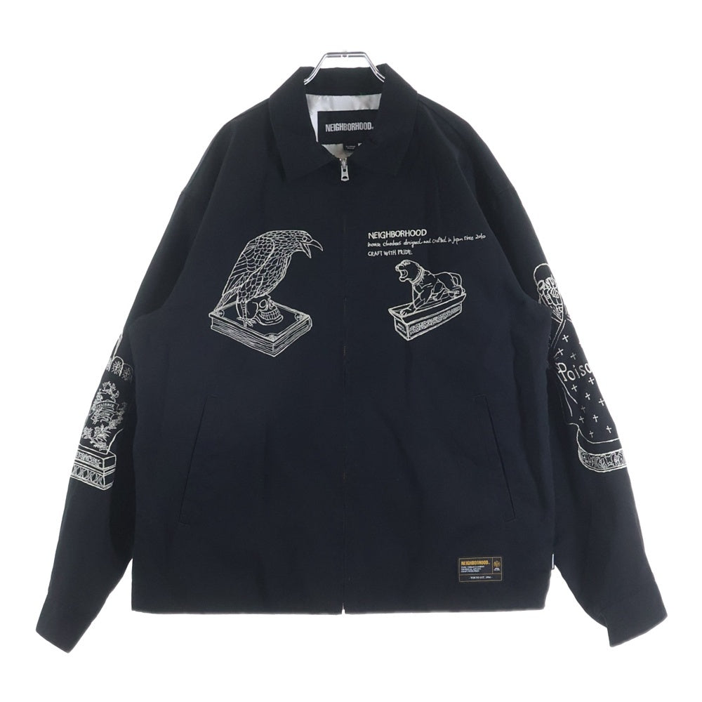 NEIGHBORHOOD(ネイバーフッド) SOUVENIR JACKET 261ZANH-JKM03 スーベニアジャケット ブラック
