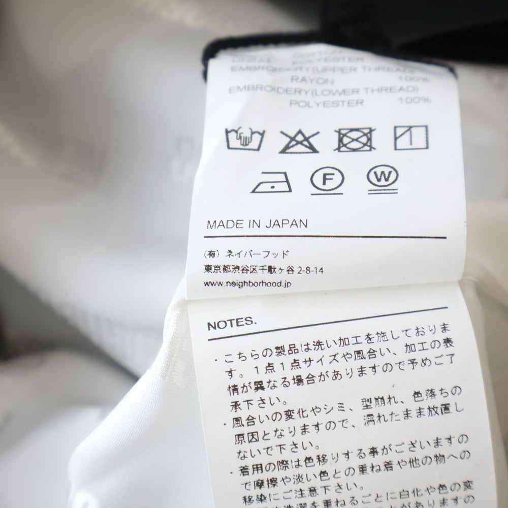 NEIGHBORHOOD(ネイバーフッド) SOUVENIR JACKET 261ZANH-JKM03 スーベニアジャケット ブラック