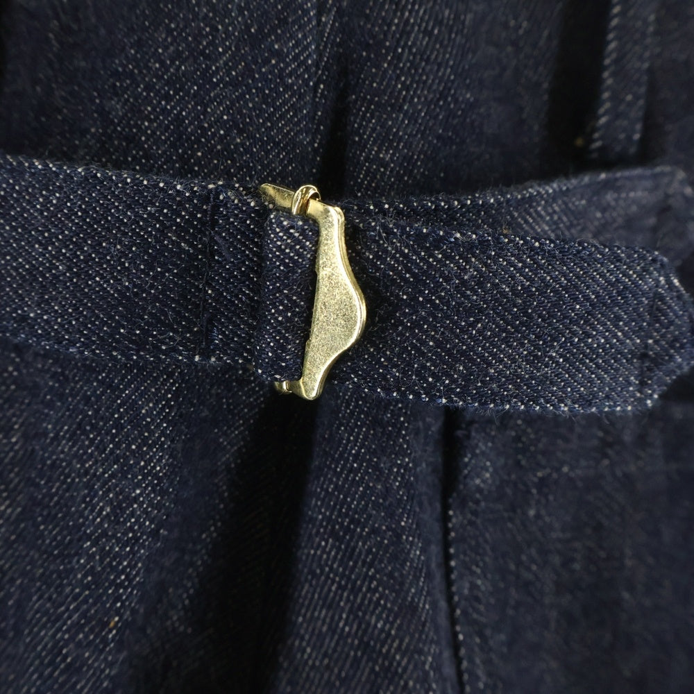 NO BRAND(ノーブランド) TANGENT JOHAN ジョアン オーガニック コットン デニムパンツ インディゴブルー TAN-13-P-23214