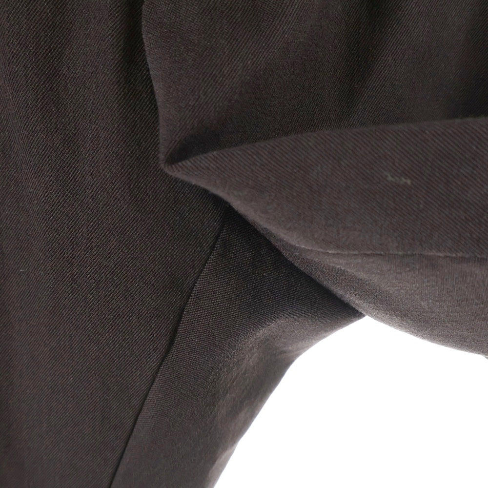 Paul Smith(ポールスミス) ジップフライ ウール スラックスパンツ ブラウン PF-IA-73551