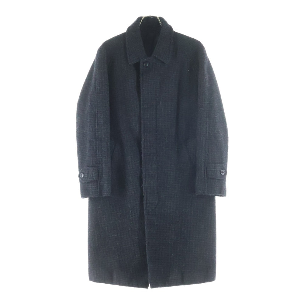 TOMORROWLAND PILGRIM(トゥモローランド ピルグリム) シェットランド ツイード バルマカーン コート ブラック 61-09-35-09003