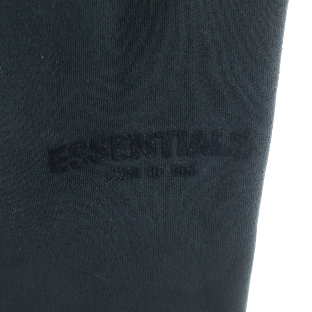 FEAR OF GOD ESSENTIALS(フィアオブゴッド エッセンシャルズ) センターラバータグ コットン スウェットパンツ ブラック