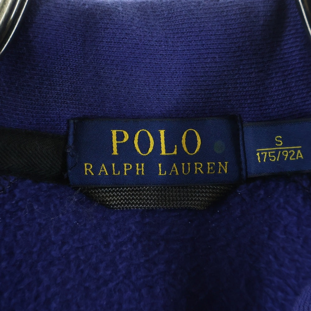 POLO RALPH LAUREN(ポロラルフローレン) タイガーワッペン スウェット スタジアム ジャケット ネイビー
