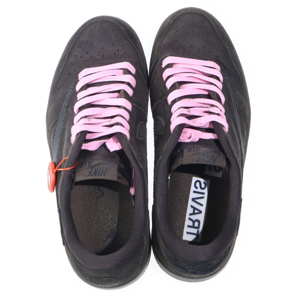 NIKE(ナイキ) ×TRAVIS SCOTT AIR JORDAN 1 LOW OG SP VELVET BROWN トラヴィススコット エアジョーダン 1 ベルベットブラウン ローカットスニーカー US8.5/26.5cm DM7866-202