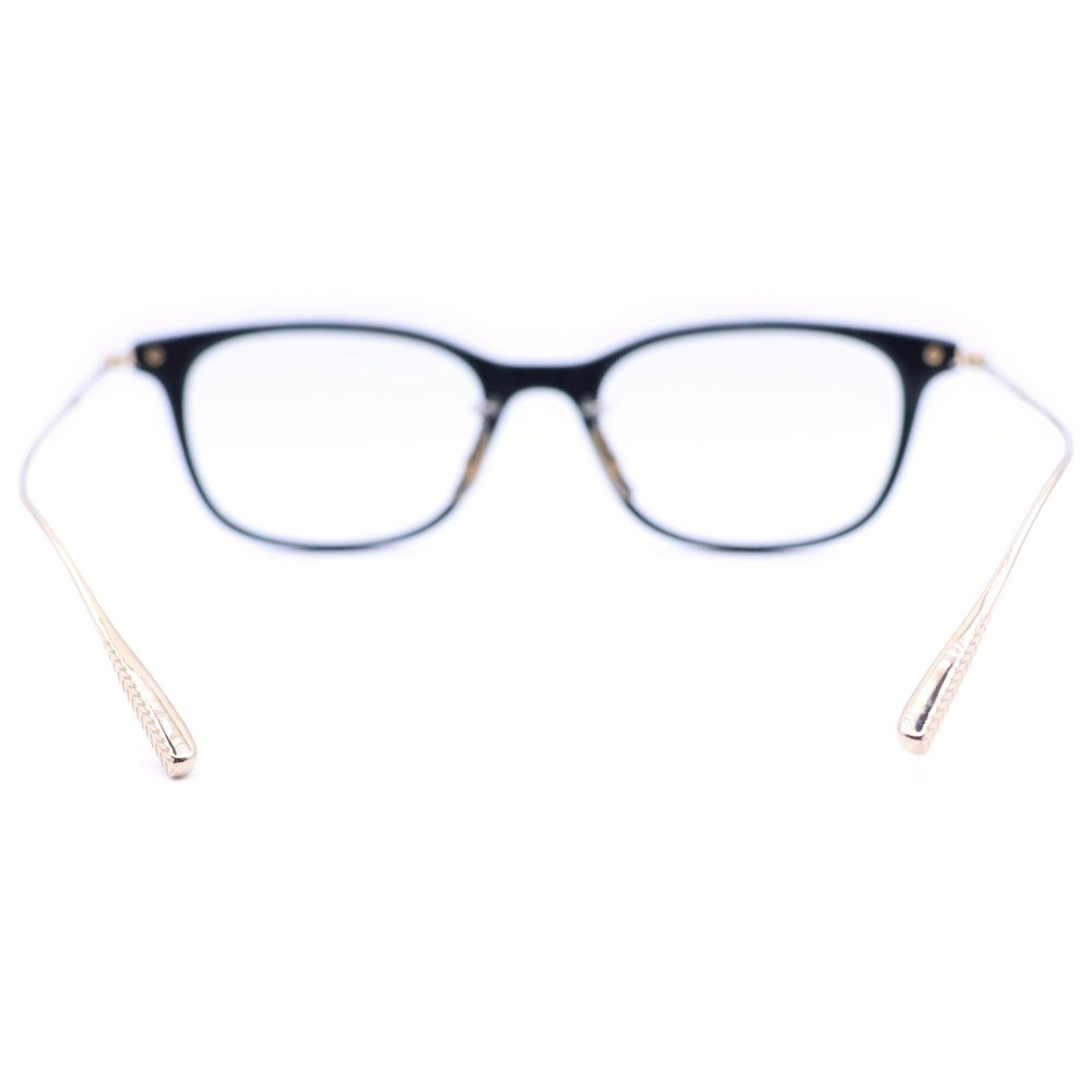 OLIVER PEOPLES(オリバーピープルズ) Collina コリーナ ブラックフレーム アイウェア 度入り眼鏡 ブラック/ゴールド
