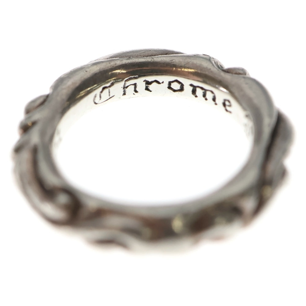 CHROME HEARTS(クロムハーツ) SCRL BAND スクロールバンド リング シルバー BCA351