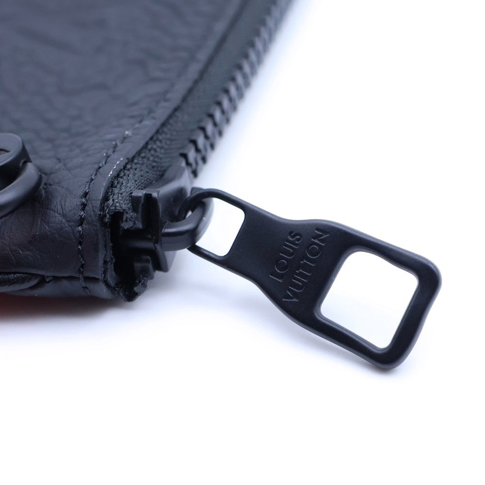 LOUIS VUITTON(ルイヴィトン) モノグラム ソーラーレイ ポシェット クレ チェーンフック付き コインケース ブラック M67452