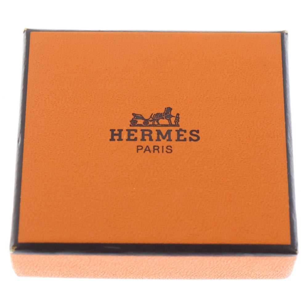 HERMES(エルメス) Carrousel カルーセル バッファローホーン ネックレス シルバー/ブラック レディース