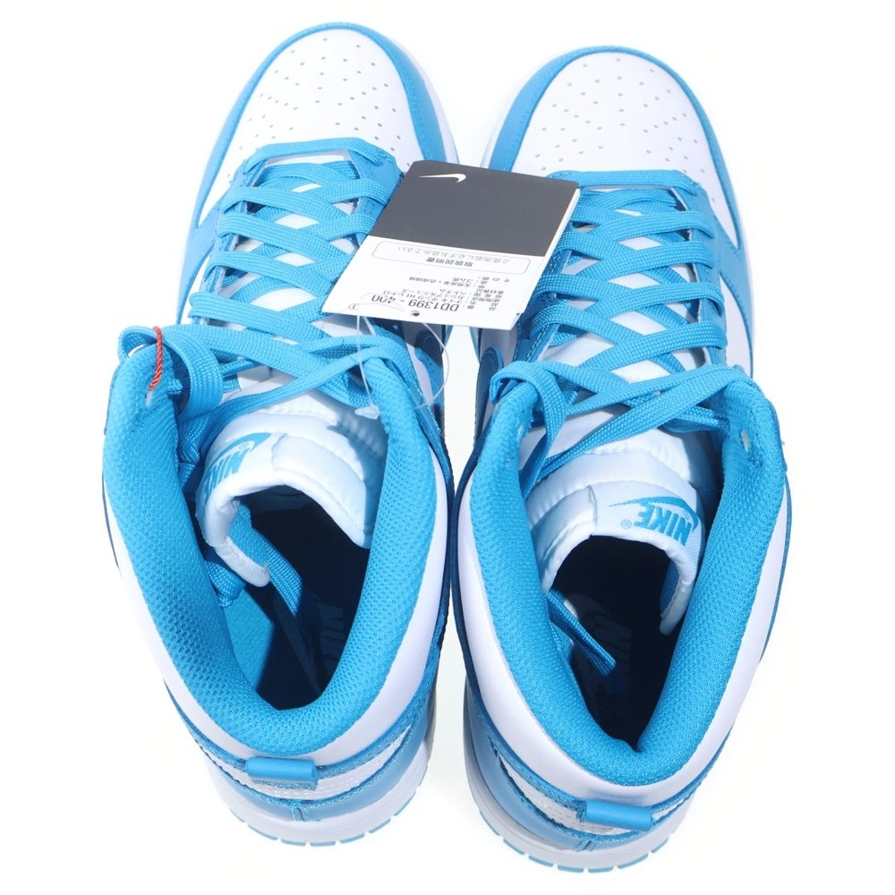 NIKE(ナイキ) DUNK HIGH RETRO CHAMPIONSHIP BLUE ダンクハイ レトロ レーザーブルー ハイカットスニーカー ブルー/ホワイト US9.5/27.5cm DD1399-400