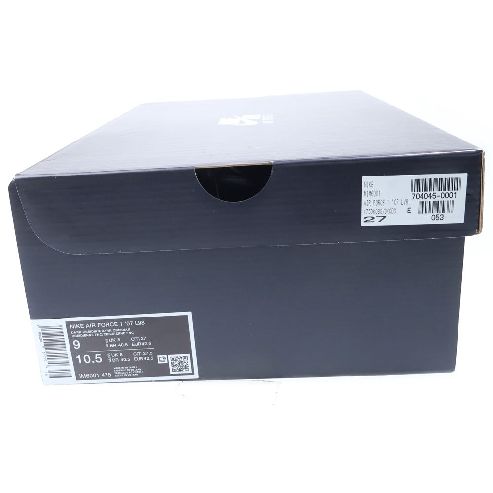 NIKE(ナイキ) AIR FORCE1 'O7 LV8 IM6001-475 エアフォース1 ローカットスニーカー シューズ ネイビー US9/27.0cm