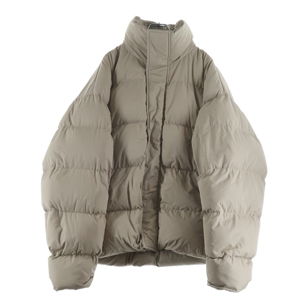 BALENCIAGA(バレンシアガ) BB Puffer Jacket マイクロファイユ パファージャケット ベージュ 766614 TP006