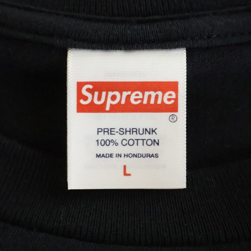 SUPREME(シュプリーム) 25AW DEVOTION TEE ディヴォーション プリント クルーネック半袖Tシャツ ブラック