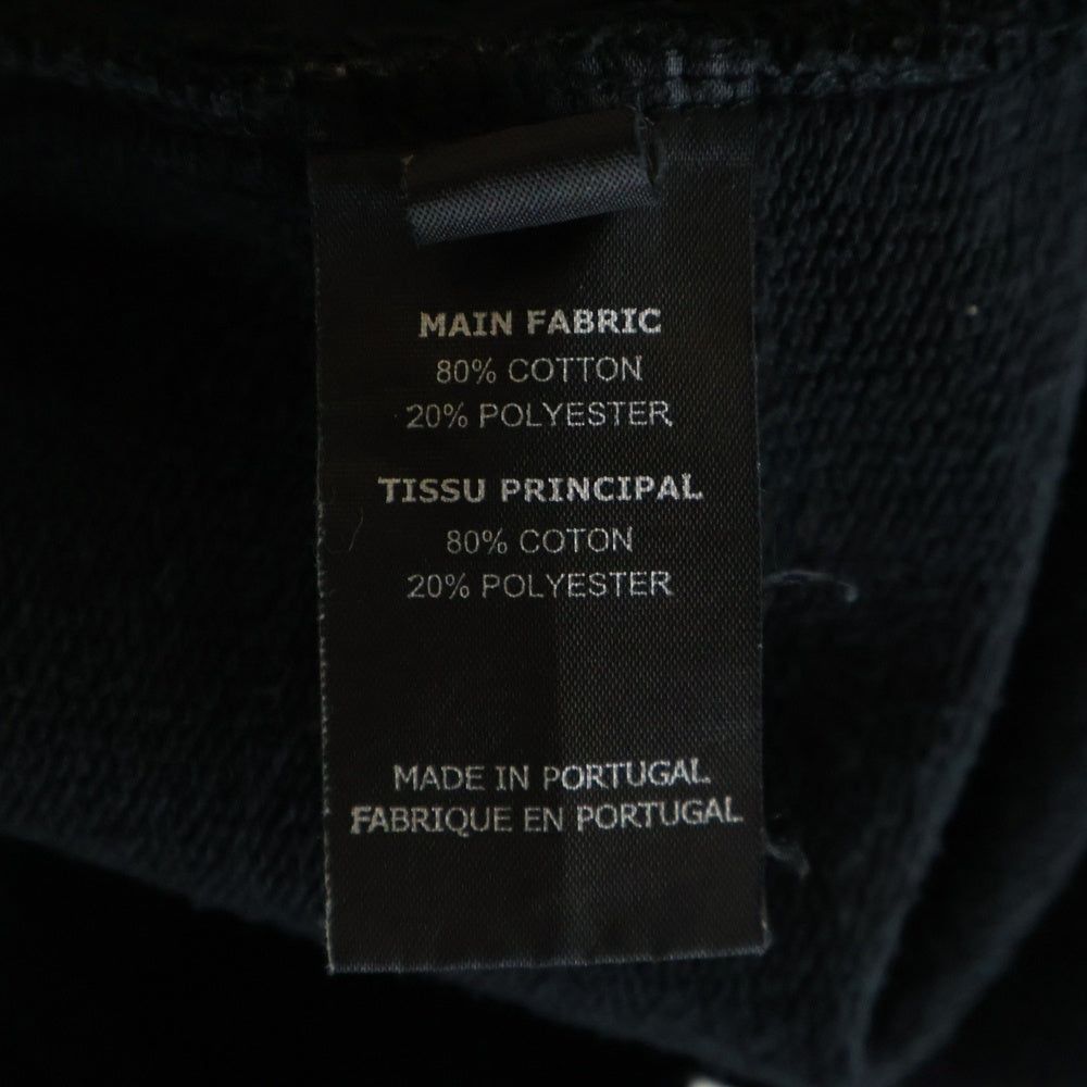 VETEMENTS(ヴェトモン) 20SS ロゴワッペン サイドライン スウェット ハーフパンツ ショーツ ブラック/レッド SS20PA324