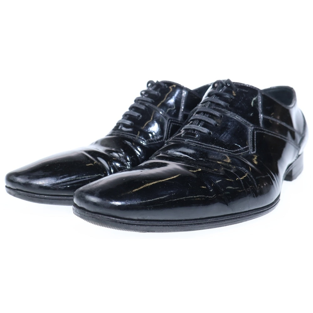 DIOR(ディオール) 08AW クリス期 パテントレザードレスシューズ ブラック