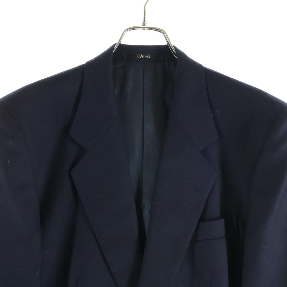DAKS(ダックス) ウール テーラードジャケット ネイビー KFWOOOAK
