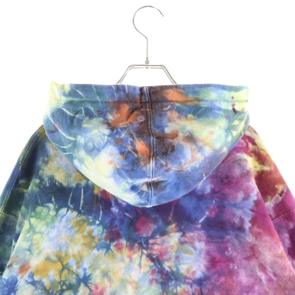 SUPREME(シュプリーム) 24SS Overdyed Small Box Zip Up Hooded Sweatshirt オーバーダイ スモールボックス ジップアップ フーデッド スウェットパーカー マルチカラー