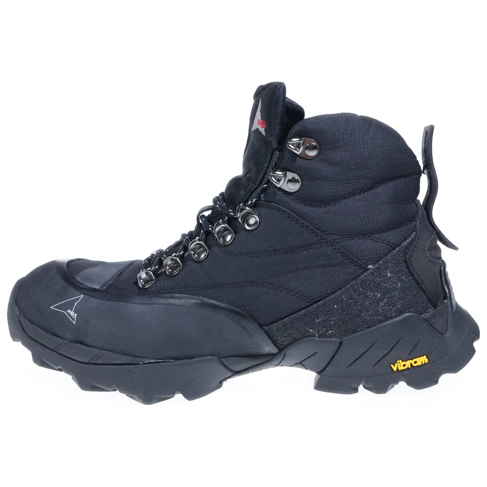 ROA(ロア) Andreas STRAP Shoes アンドレアス ストラップ ミッドカッドスニーカー シューズ ブラック ASFA01-001