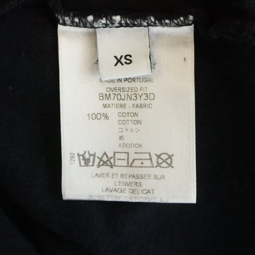 GIVENCHY(ジバンシィ) Mad Love Print T-Shirt マッドラブ フロントプリント半袖Tシャツ カットソー ブラック BM70JN3Y3D