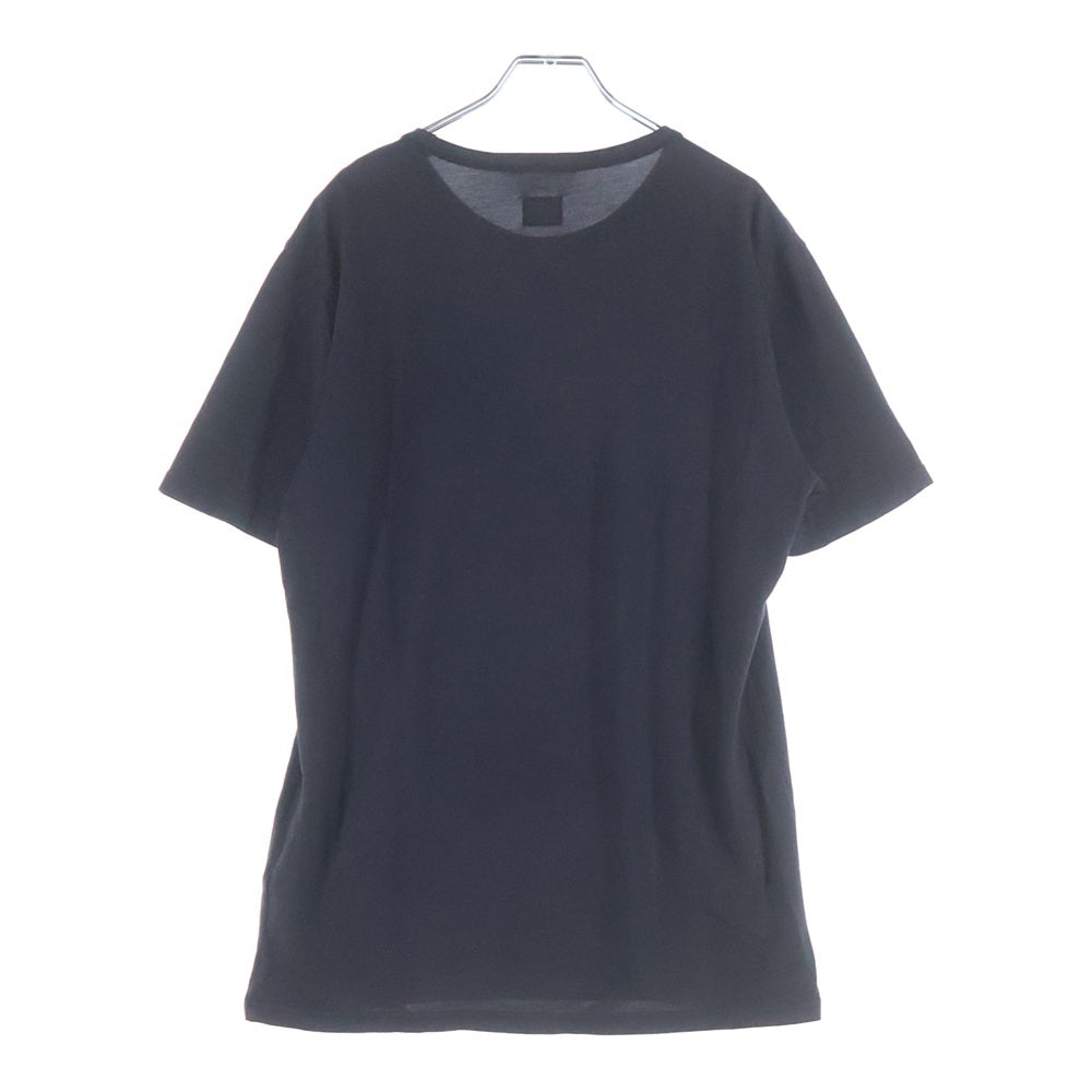 C.P. Company(シーピーカンパニー) フロントロゴ刺繍 半袖Tシャツ カットソー ブラック 08CMTS085A-000973G