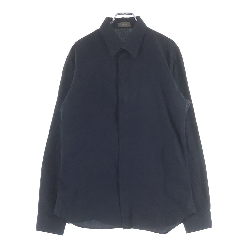 DIOR(ディオール) オブリーク コットンジャカード オブリーク総柄 長袖シャツ ブラック 013C502A4743