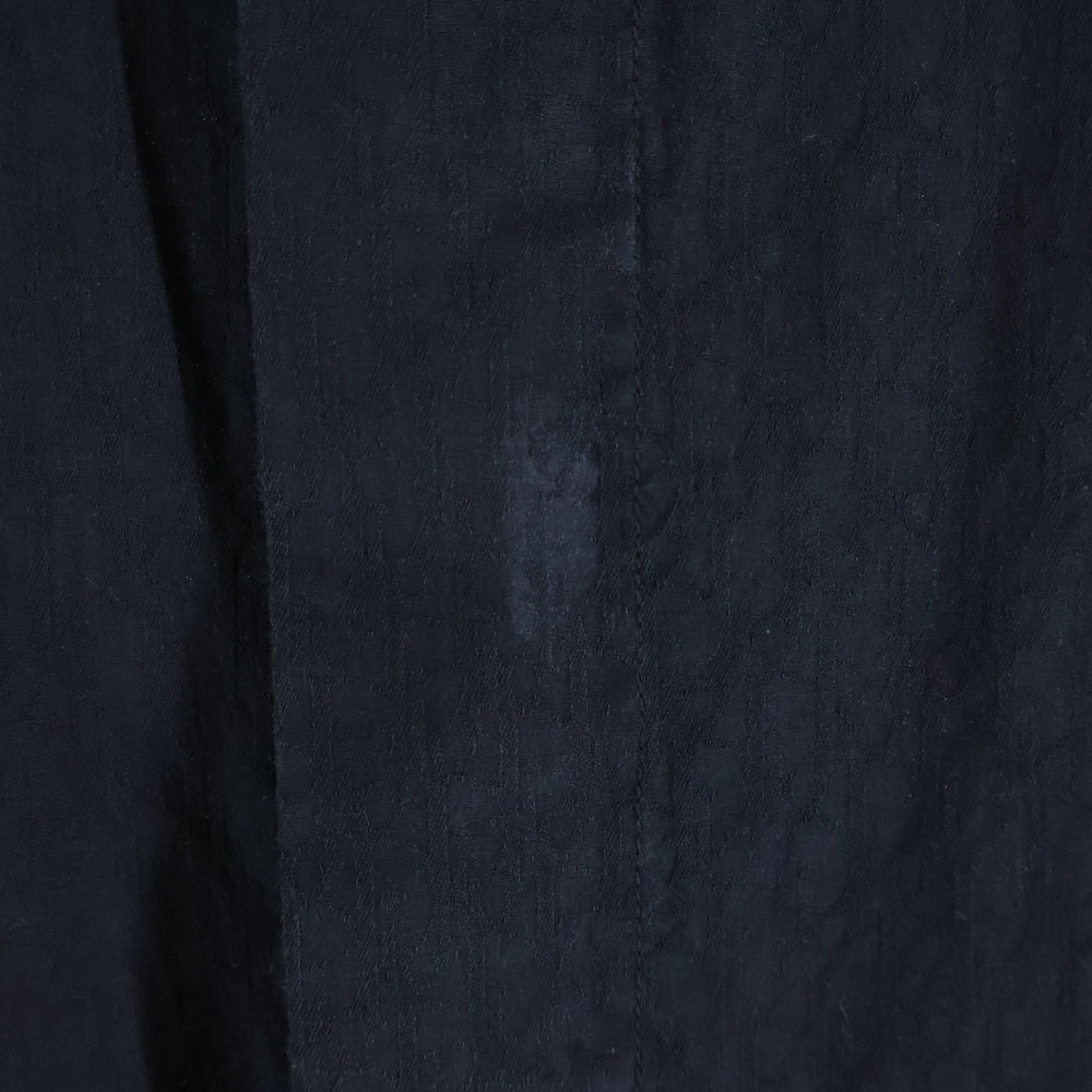 DIOR(ディオール) オブリーク コットンジャカード オブリーク総柄 長袖シャツ ブラック 013C502A4743