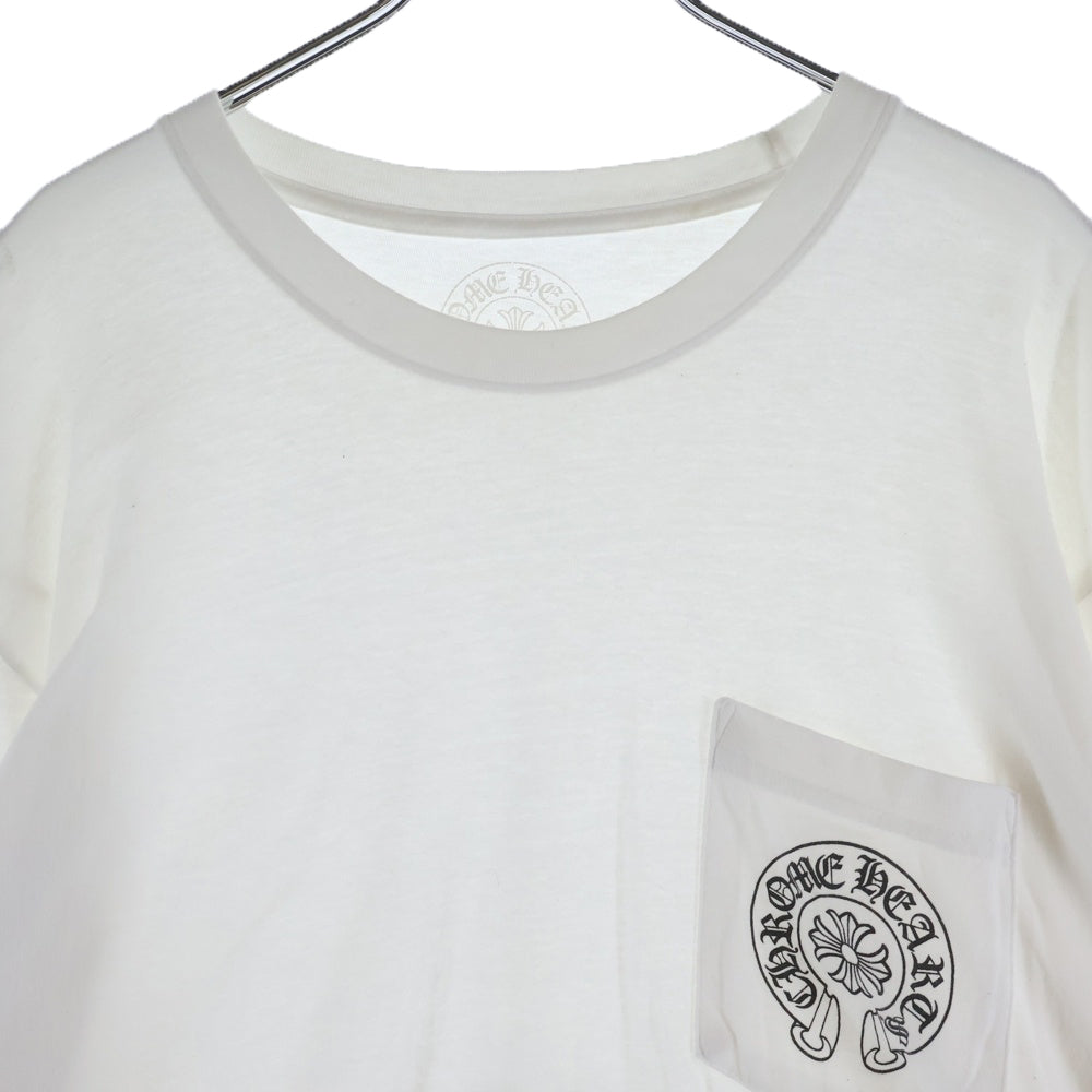 CHROME HEARTS(クロムハーツ) MULTI COLOR HORSE SHOE マルチカラーホースシュー 長袖Tシャツ カットソー ホワイト