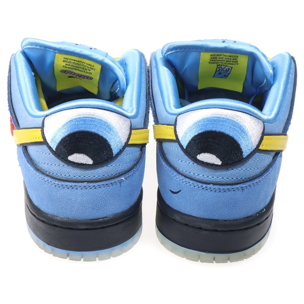 NIKE SB(ナイキエスビー) ×The Powerpuff Girls Bubbles Dunk Low Pro QS FZ8320-400 ダンクロー パワーパフガールズ バブルス ローカットスニーカー シューズ ブルー US9.5/27.5cm
