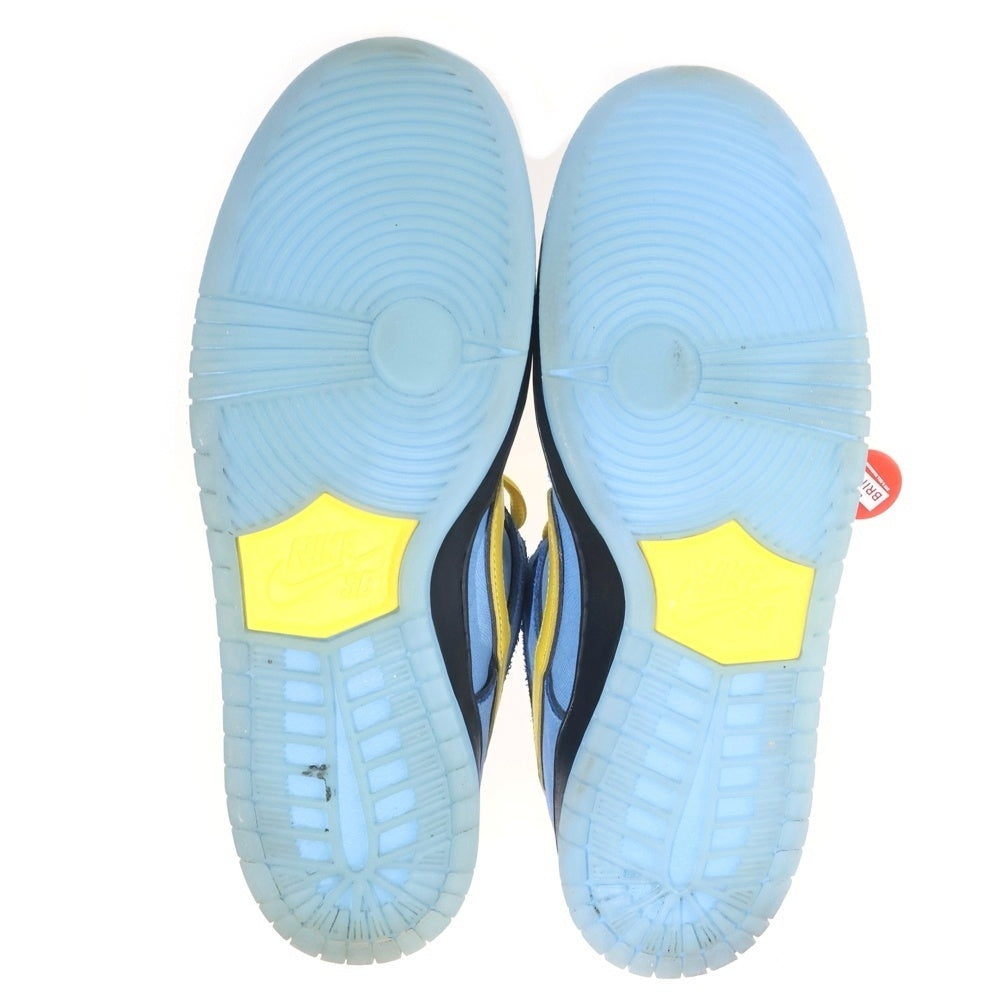 NIKE SB(ナイキエスビー) ×The Powerpuff Girls Bubbles Dunk Low Pro QS FZ8320-400 ダンクロー パワーパフガールズ バブルス ローカットスニーカー シューズ ブルー US9.5/27.5cm