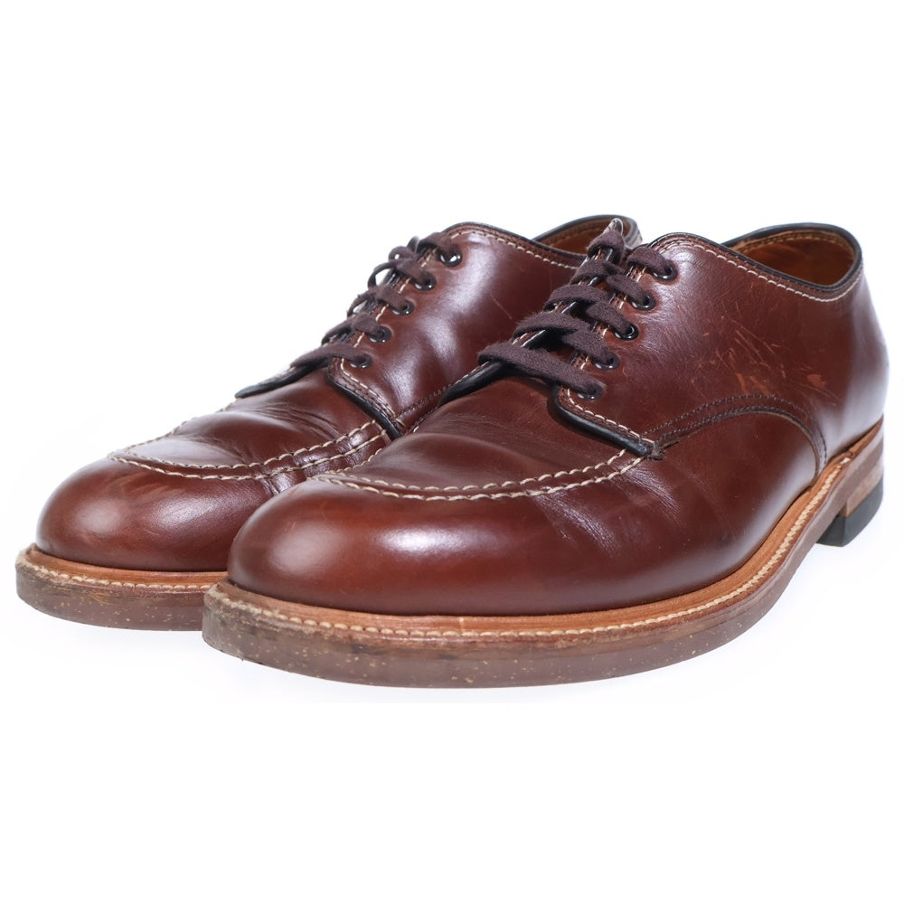 Alden(オールデン) Moc Toe Oxford 4002 インディブーツ オックスフォード レザーシューズ ブラウン