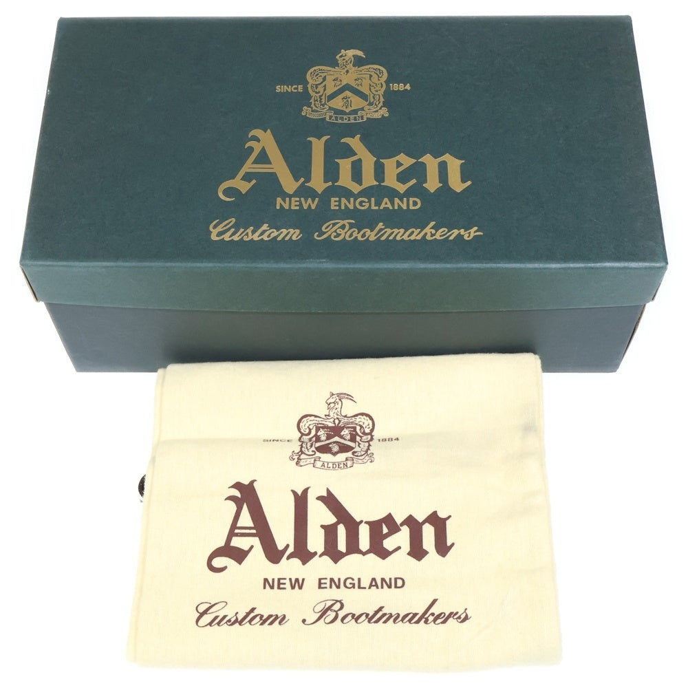 Alden(オールデン) Moc Toe Oxford 4002 インディブーツ オックスフォード レザーシューズ ブラウン