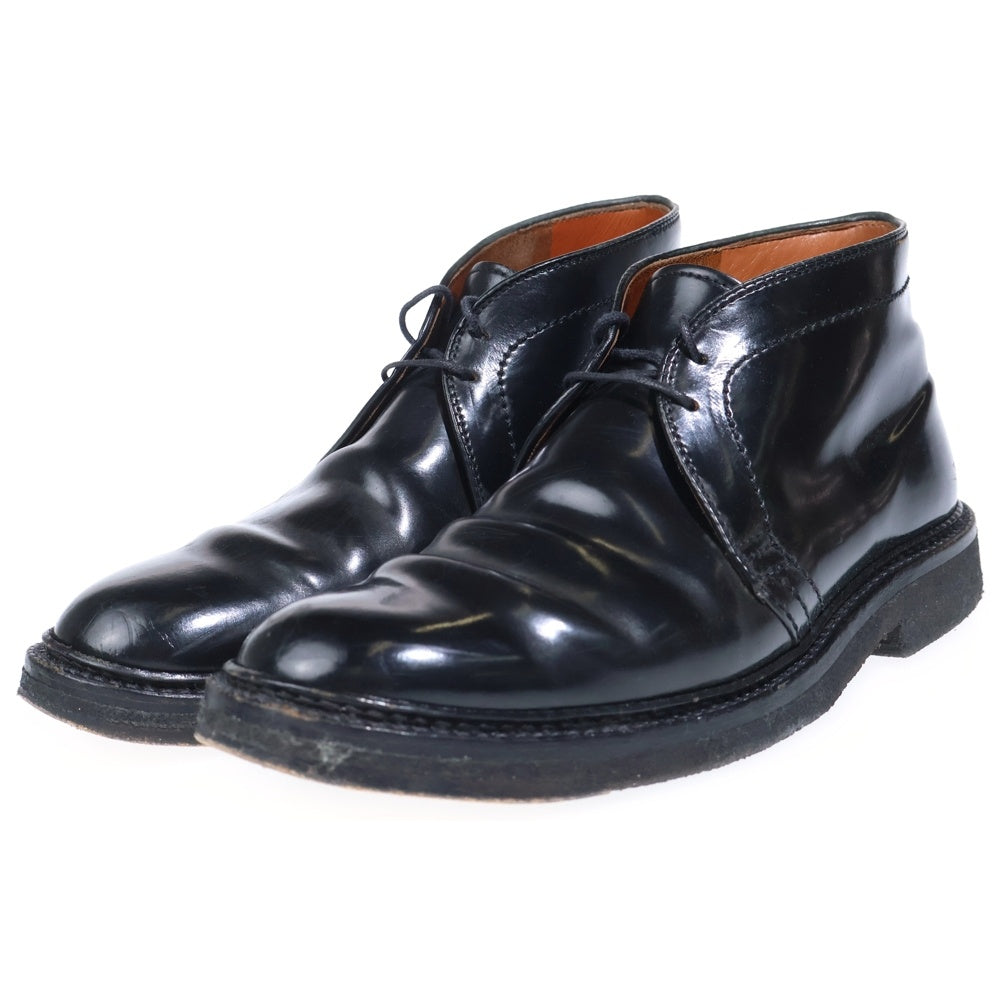 Alden(オールデン) 1340 コードバン レザーチャッカブーツ ブラック