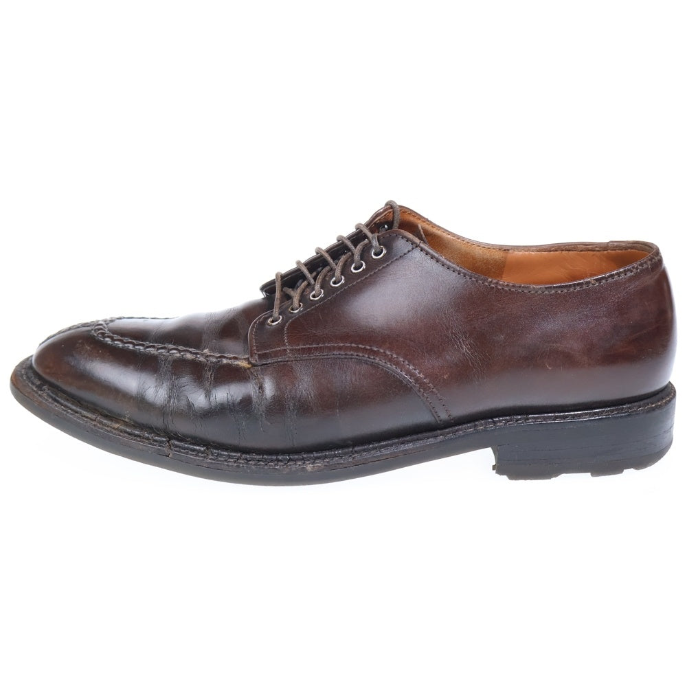 Alden(オールデン) Uチップ レースアップレザーシューズ 4332 ブラウン