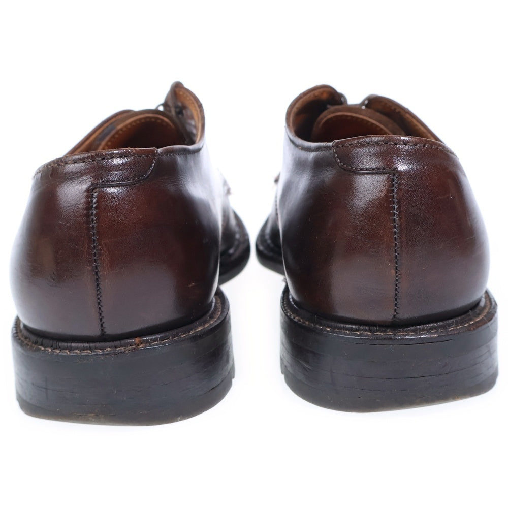 Alden(オールデン) Uチップ レースアップレザーシューズ 4332 ブラウン