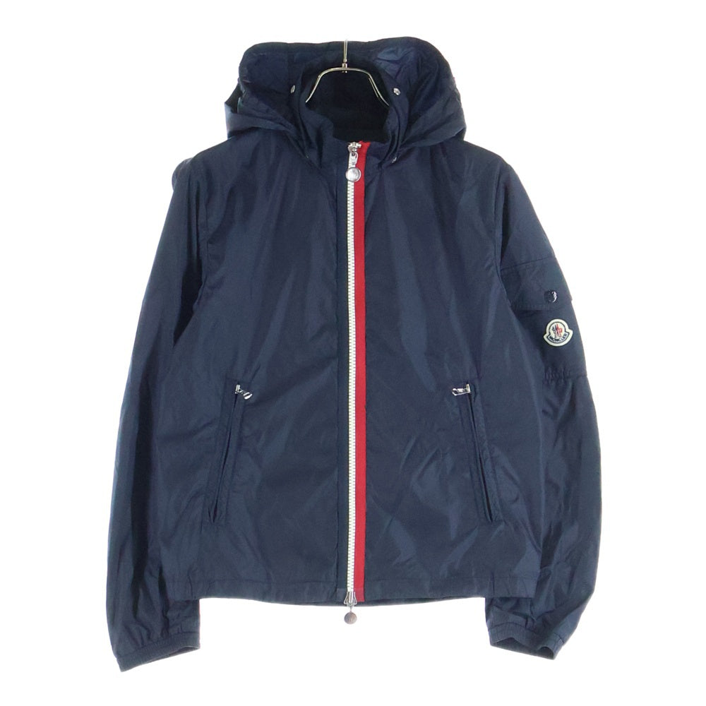 MONCLER(モンクレール) KERALLE F10911A73200 アームロゴ ナイロンジャケット ネイビー