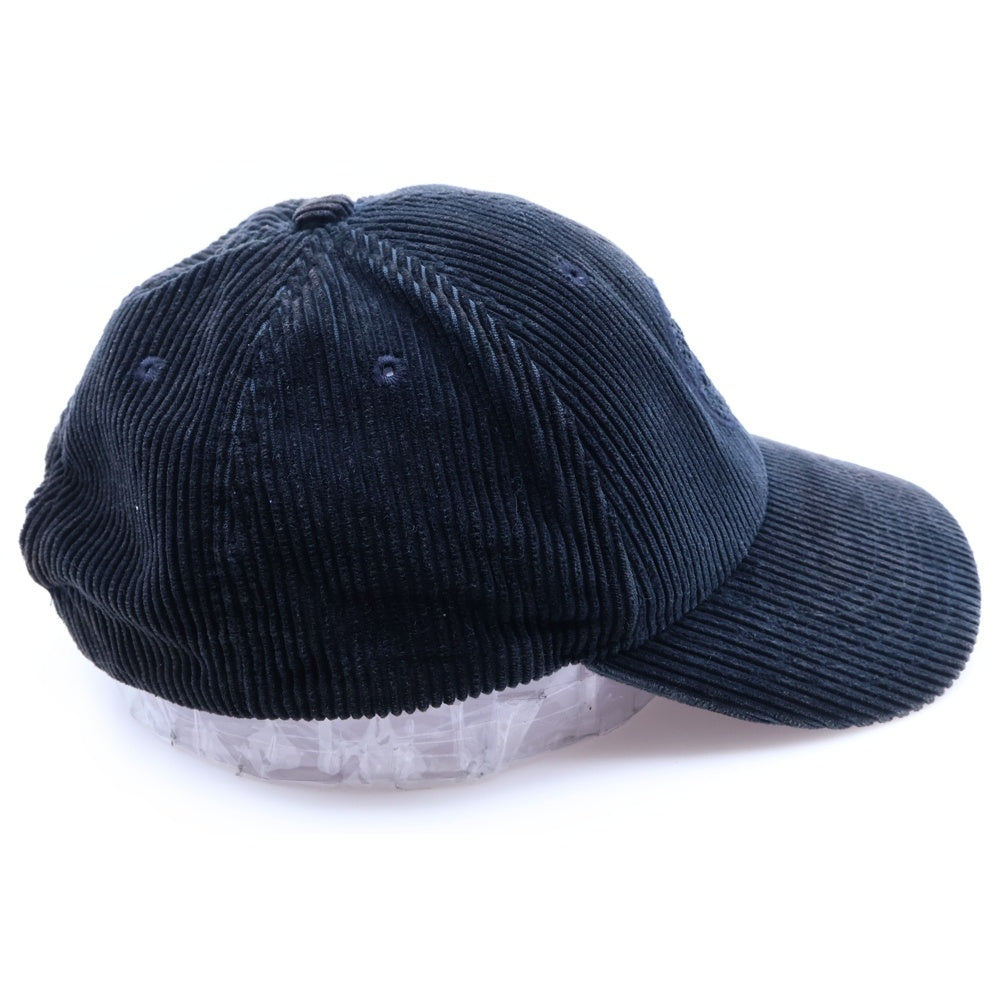 STONE ISLAND(ストーンアイランド) 24AW コーデュロイ ベースボールキャップ ブラック 811599662