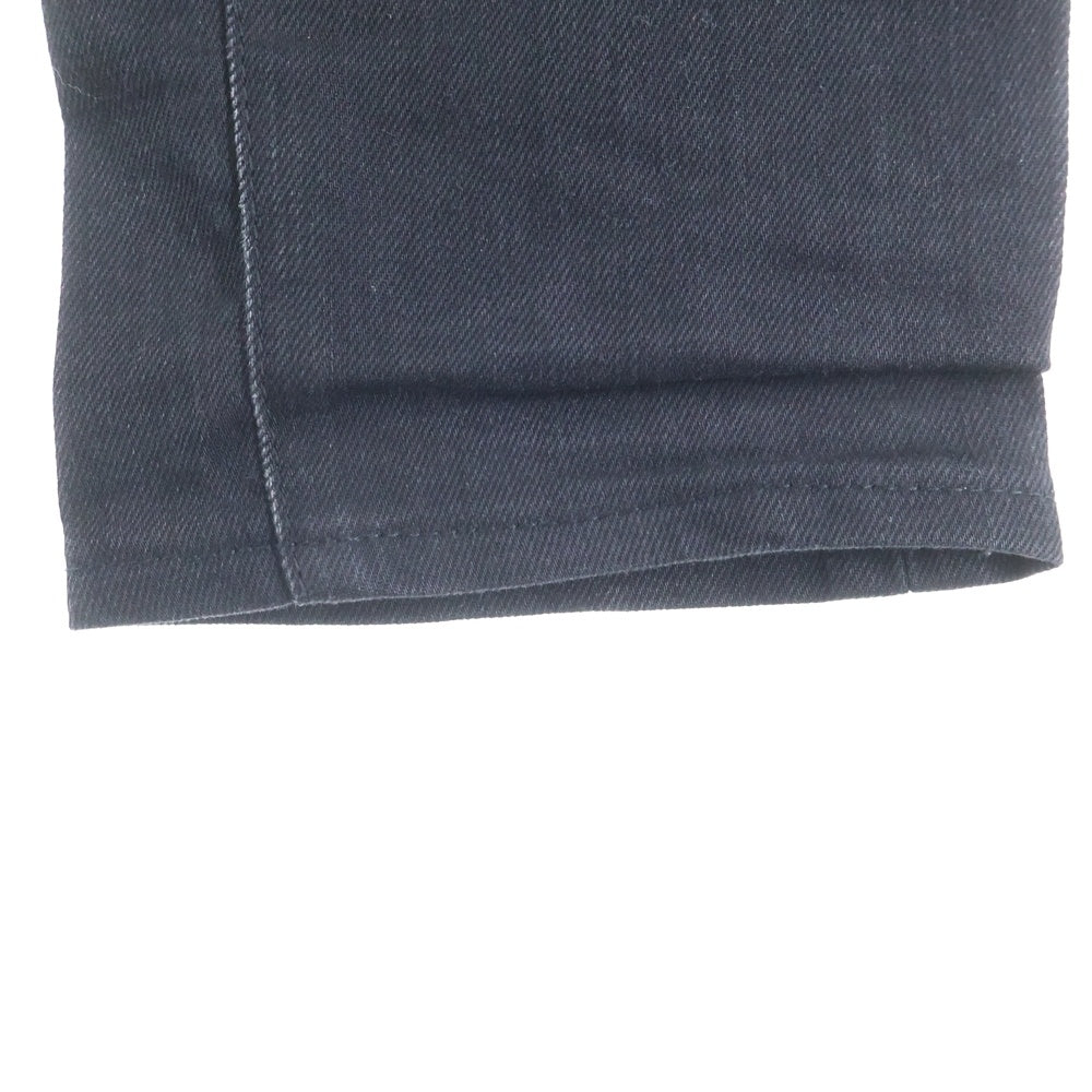 SAINT LAURENT PARIS(サンローランパリ) 15AW デストロイクラッシュスキニーデニムパンツ ダメージ加工 391659 Y8691 ブラック