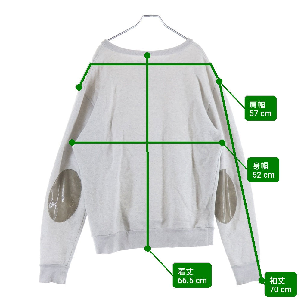Maison Martin Margiela(メゾンマルタンマルジェラ) 18AW クルーネック スウェット トレーナー グレー S30GU0075 S25392