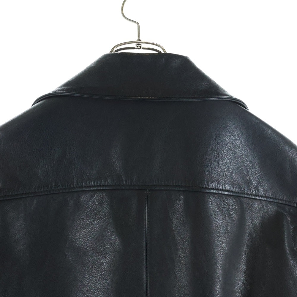 Acne Studios(アクネ ストゥディオズ) GIBSON ギブソン PSS15 アーム 切替 ダブルライダースレザージャケット ブラック