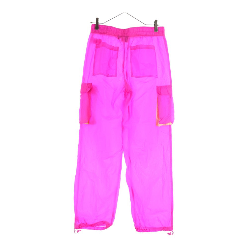 STUSSY(ステューシー) AYDIN NYLON CRINKLE PANT カーゴパンツ ピンク レディース