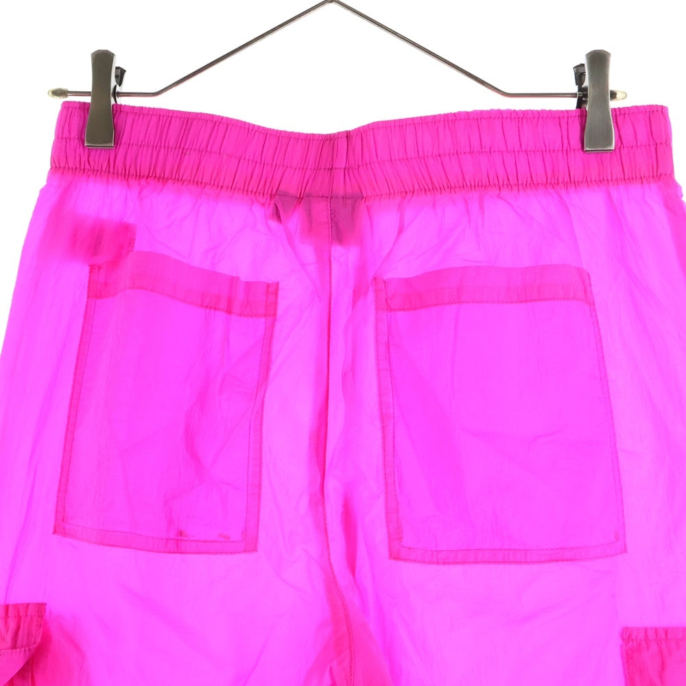 STUSSY(ステューシー) AYDIN NYLON CRINKLE PANT カーゴパンツ ピンク レディース