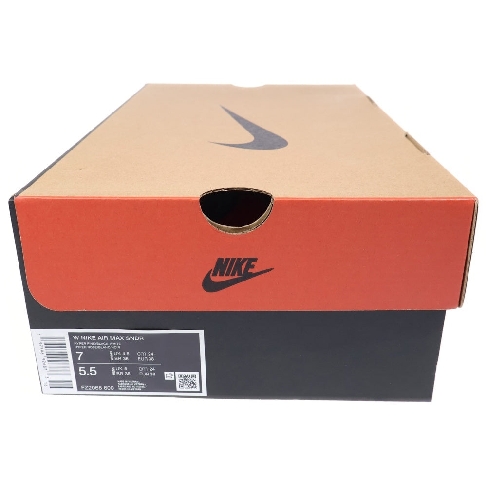 NIKE(ナイキ) W AIR MAX SNDR FZ2068-600 ウィメンズ エアマックスサンダー ローカットスニーカー シューズ ピンク US7/24.0cm レディース
