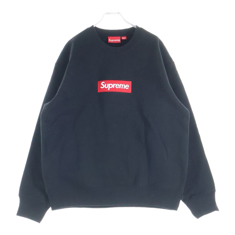 SUPREME(シュプリーム) 22AW Box Logo Crewneck ボックスロゴ クルーネックスウェットトレーナー ブラック
