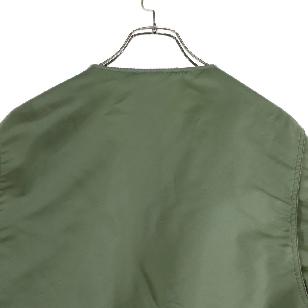 NEIGHBORHOOD(ネイバーフッド) 20SS WEP.MOD/N-JKT 201TSNH-JKM06 ノーカラーミリタリージャケット カーキ